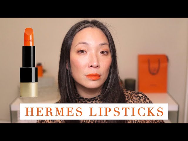 Rose Hermes Satin Lipstick 👄 Color. 64. Rouge Casaque💄
