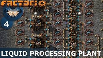 VAN NUL NAAR MEGABASE - Factorio: Deel 4 - VLOEISTOFVERWERKINGSINSTALLATIE