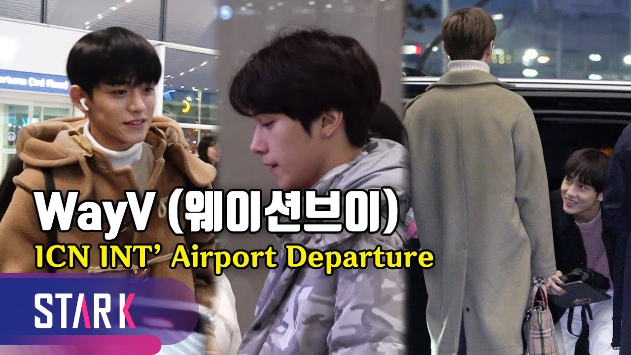 WayV(威神V), 20200110_ICN INT' Airport Departure (웨이션브이, 아침부터 꽃 피는 비주얼)