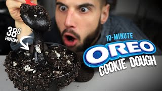 10 Minute Oreo Cookie Dough Recipe | Edible Protein Cookie Dough