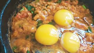 طريقة عمل الفاصوليا البيضاء بالبيض بالطريقة اليمنيةCooking beans with eggs the Yemeni way