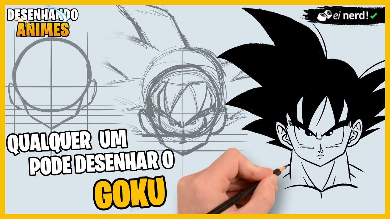 Comece a Desenhar Hoje mesmo. #goku #dragonball #anime #vegeta