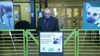 Domestic Violence and Animal Abuse: The Deadly Link Press Conference Net Worth