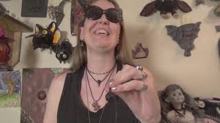 Big Jewelry and crystals haul Gothic Witchy Amazon Etsy Wish