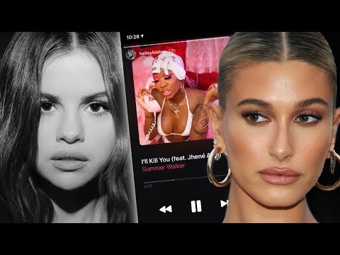 uhhhh...hailey-bieber-shades-selena-gomez-after-her-new-song-about-justin