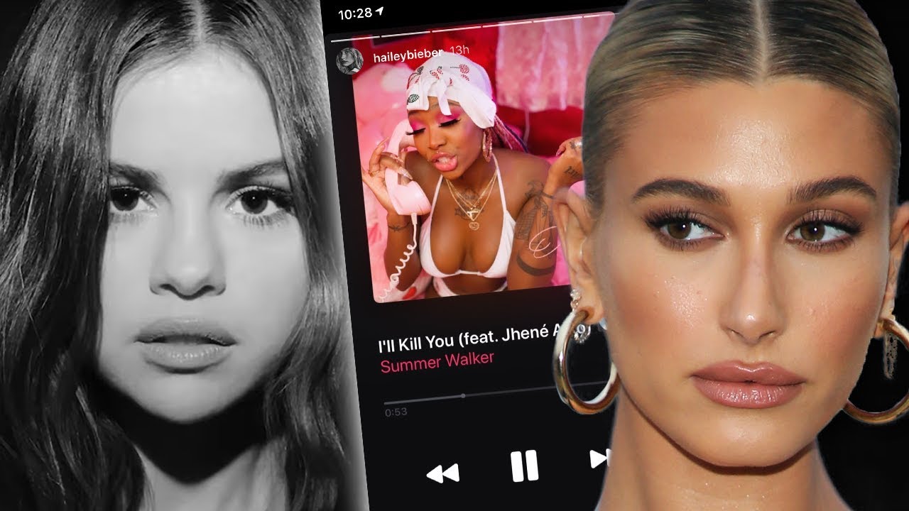 Uhhhh Hailey Bieber Shades Selena Gomez After Her New Song About Justin Youtube Uhhhh Hailey Bieber Shades Selena Gomez After Her New Song About Justin Youtube