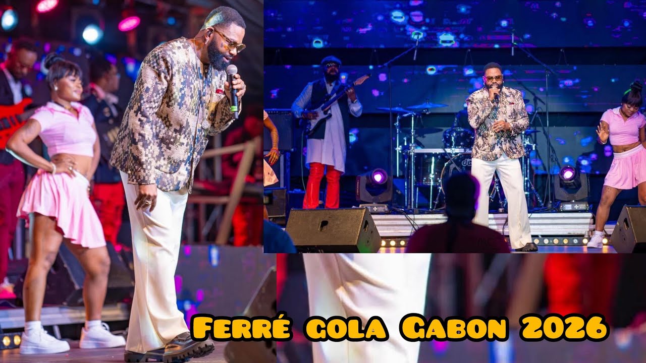 Concert de  ferré gola au Gabon 2026 regardé les spectacles de G7