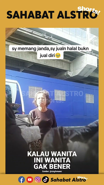 Emak-emak ini suka sebar fitnah, gegara pelanggan orang lebih ramai dari dia