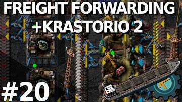 Factorio Freight Forwarding K2 20x #20 — Military Science & BOOMs! 💥