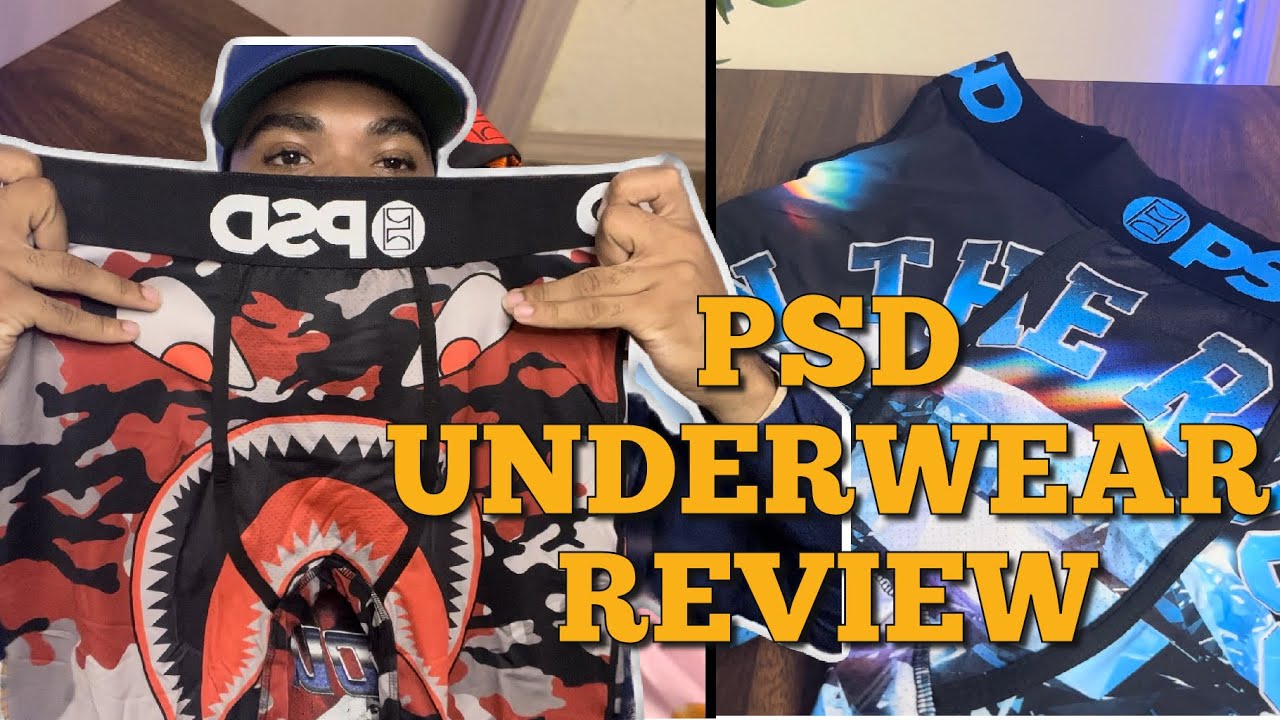 PSD UNDERWEARUnboxing, Review & Try ON 