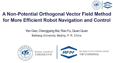 A Non-Potential Orthogonal Vector Field Method for More Efficient Robot Navigation and Control