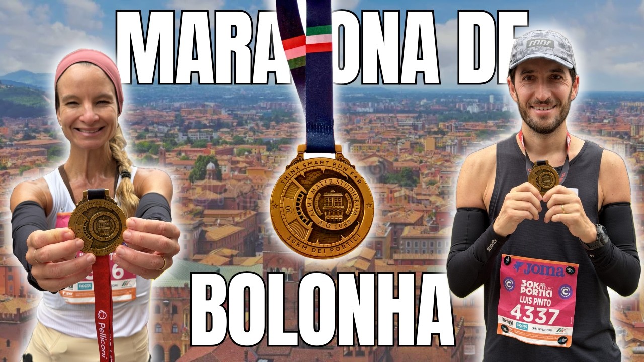 CORREMOS A MARATONA DE BOLONHA 2026 🇮🇹