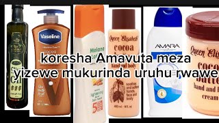 Amavuta Meza Azafasha Uruhu Rwacu Gusa Neza Kandi Adahenze
