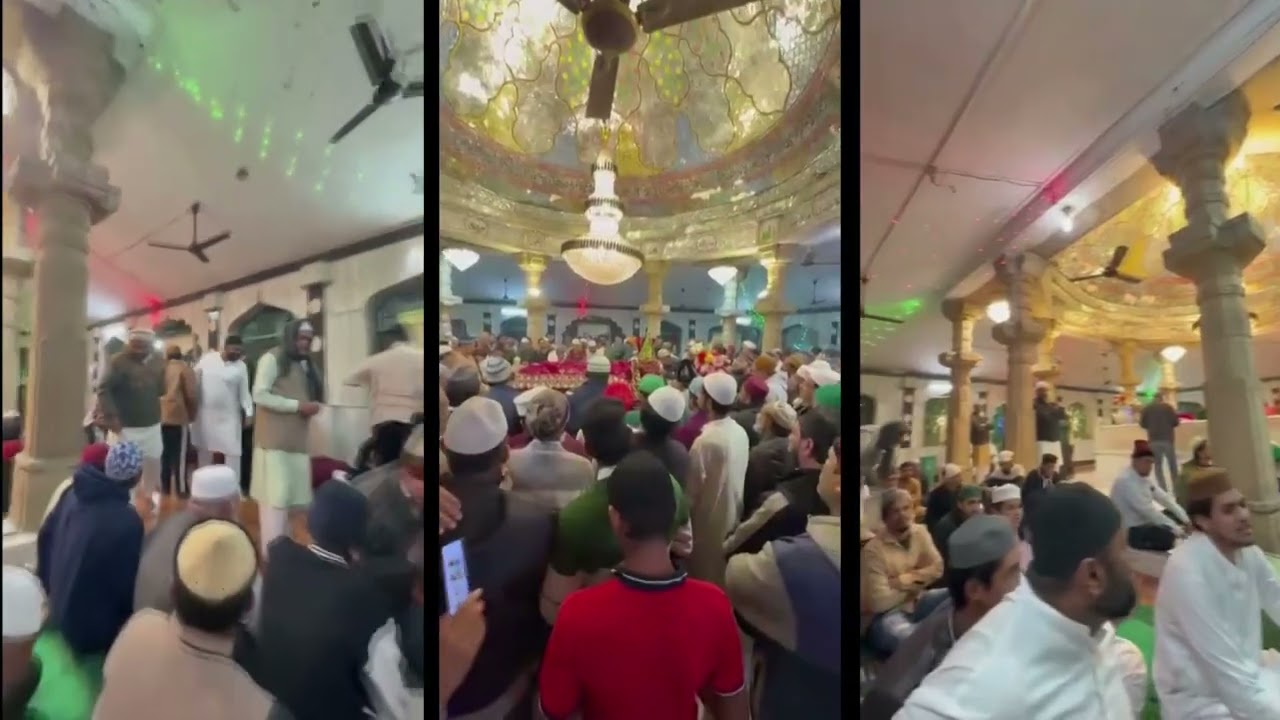 ભરૂચના મકતમપુર ખાતે હજરત શાહ સરફુદ્દીન મશહદીનો 640 મો ઉર્સની ઉજવણી કરવામાં આવી 