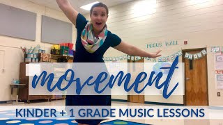 Favorite MOVEMENT Activities for Kindergarten & First Grade Elementary Music Class