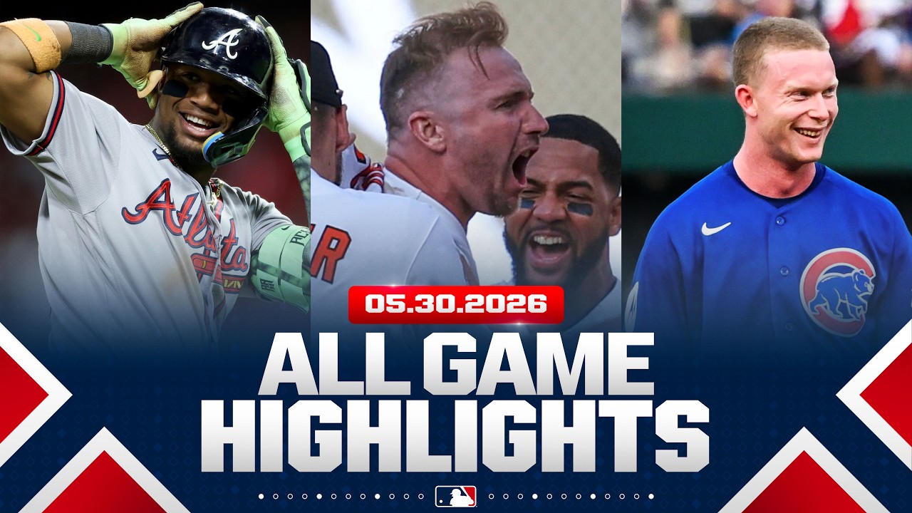 Highlights from ALL GAMES on 5/30 (Ronald Acuña Jr.'s two-homer game, Pete Alonso's walk-off, MORE!)
