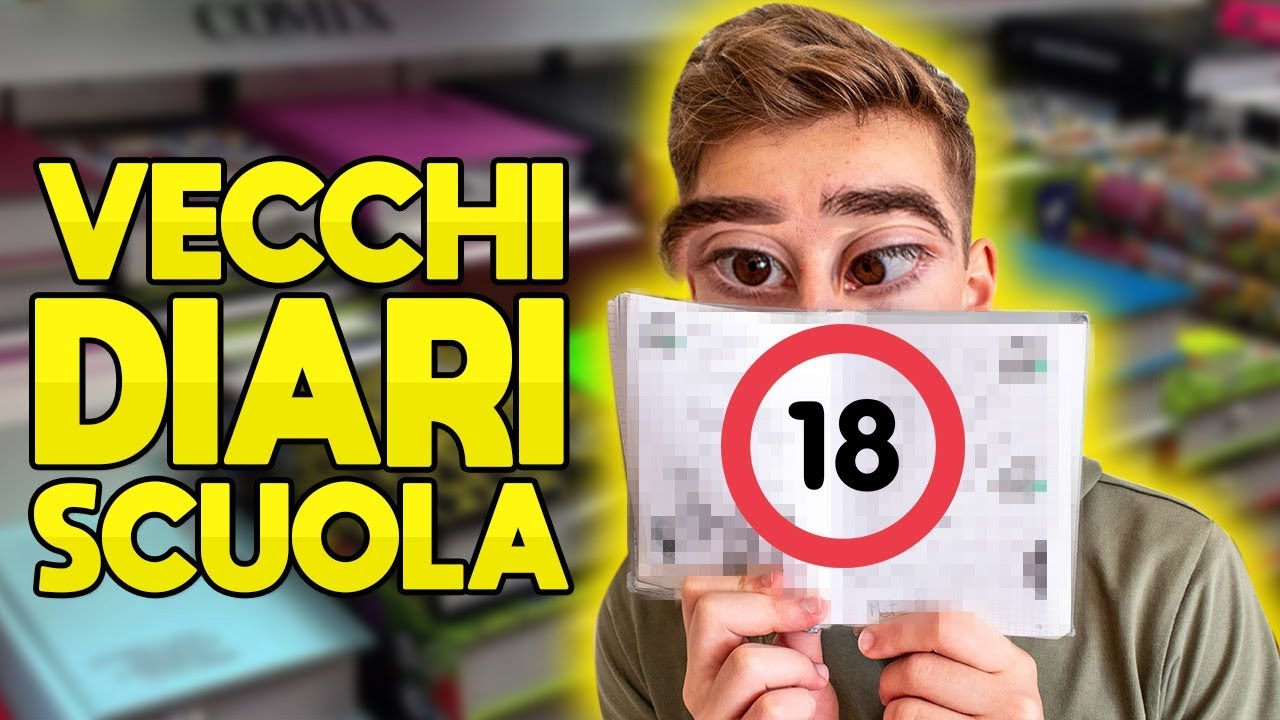 I NOSTRI VECCHI DIARI DI SCUOLA!! CRINGE LEVEL 9000
