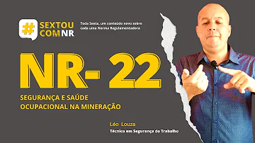 O que deve conter no PGR da NR 22 quais os campos de aplicação?
