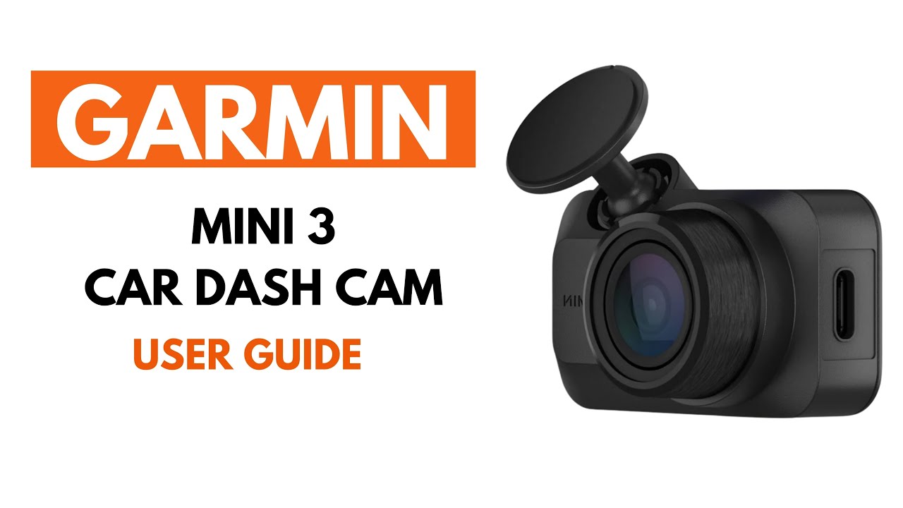 Установка и настройка: Руководство пользователя автомобильного видеорегистратора Garmin Mini 3