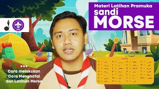 MATERI PRAMUKA SANDI MORSE