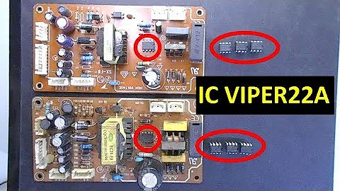 VIPER22A SMPS Controller IC: Circuit, Equivalent and Datasheet
