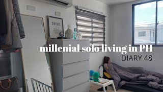 VLOG #48 MILLENIAL SOLO LIVING | weekend vlog (Living Alone UPDATE)