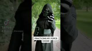 FORCE CHOKED BY KYLO REN
