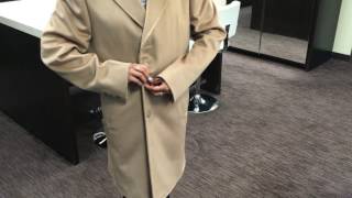 Loro Piana Wool and Cashmere Topcoat