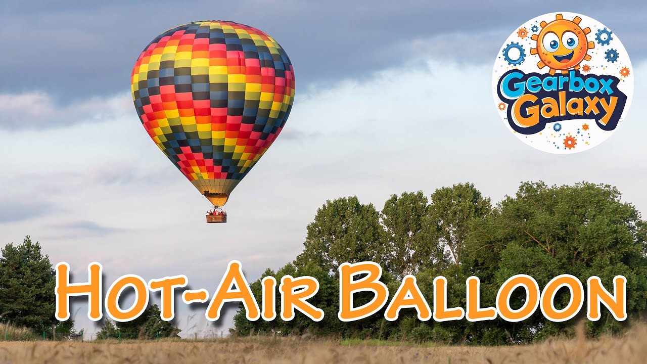 Hot-Air Balloon Adventure 🎈 | Learn About Balloons for Kids