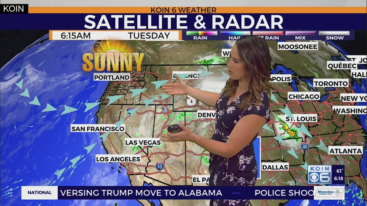 Weather forecast: Temps heating up into the upcoming weekend - YouTube