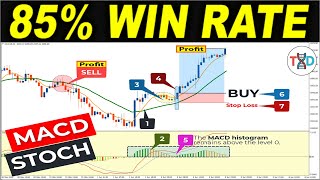 [1000 Pips/Day Trading] Best MACD & STOCHASTIC Strategy (With 1:5 Risk Reward Ratio)