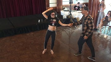 Christina Montoya and Kuna Brazilian Zouk Demo LA Zouk Festival 2019