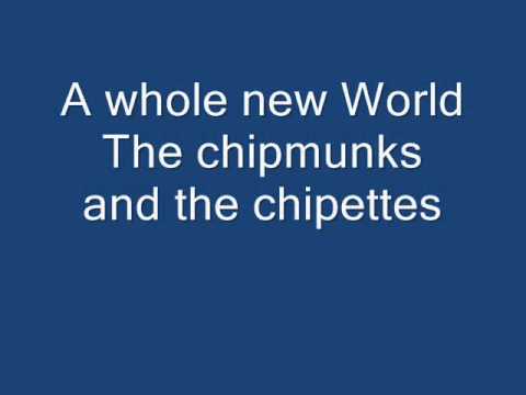 The Chipmunks And The Chipettes - A Whole New World