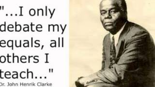 ⁣Dr  John Henrik Clarke on the G B E  WLIB