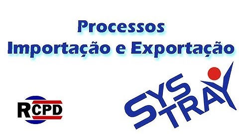 3º - Processos de Importação e Exportação