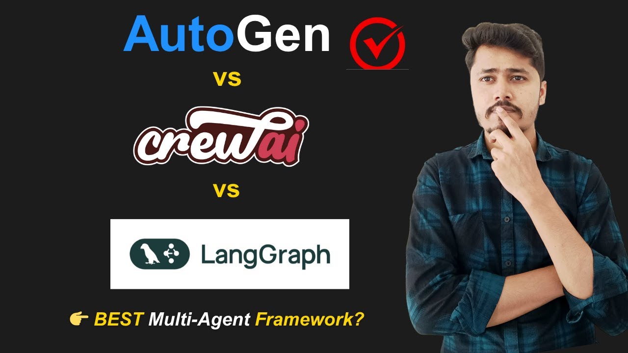 AutoGen vs CrewAI vs LangGraph 🔥 Which Multi-Agent AI Framework Should ...