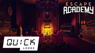 Escape Academy Quick Look | Former Escape Room Gamemaster Dorks Out At Jeff Grubb (Video Game Video Review)