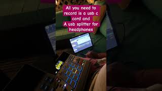 Akai MPC SAMPLE Late night Jam recorded straight to iPad using Cubasis
