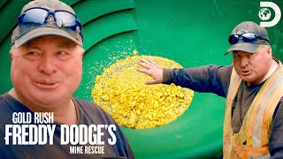 Freddy Mines a LIFE CHANGING Gold Haul! | Gold Rush: Freddy Dodge's Mine Rescue