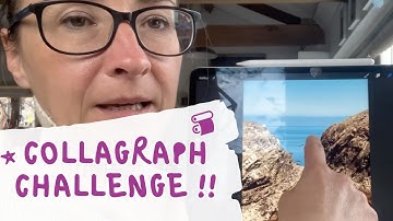 A challenging collagraph - (this could go very wrong !! )