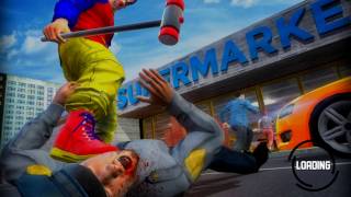 City Supermarket Clown Robbery - Android Gameplay HD screenshot 3