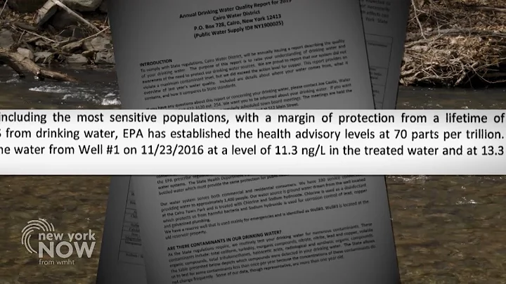 Tough Choices Ahead After Upstate Town Discovers 'Forever Chemicals' in its Water | New York NOW