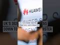 UK's 2020 Huawei ban was down to US, says ex minister