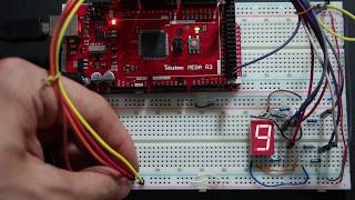 Binary to Hex 7 - Segment Arduino Video