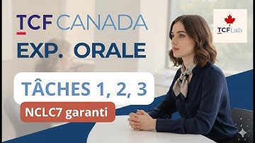 TCF Canada - Tasks 1, 2, and 3 - Oral Expression - Simulation #1 (Level C1)