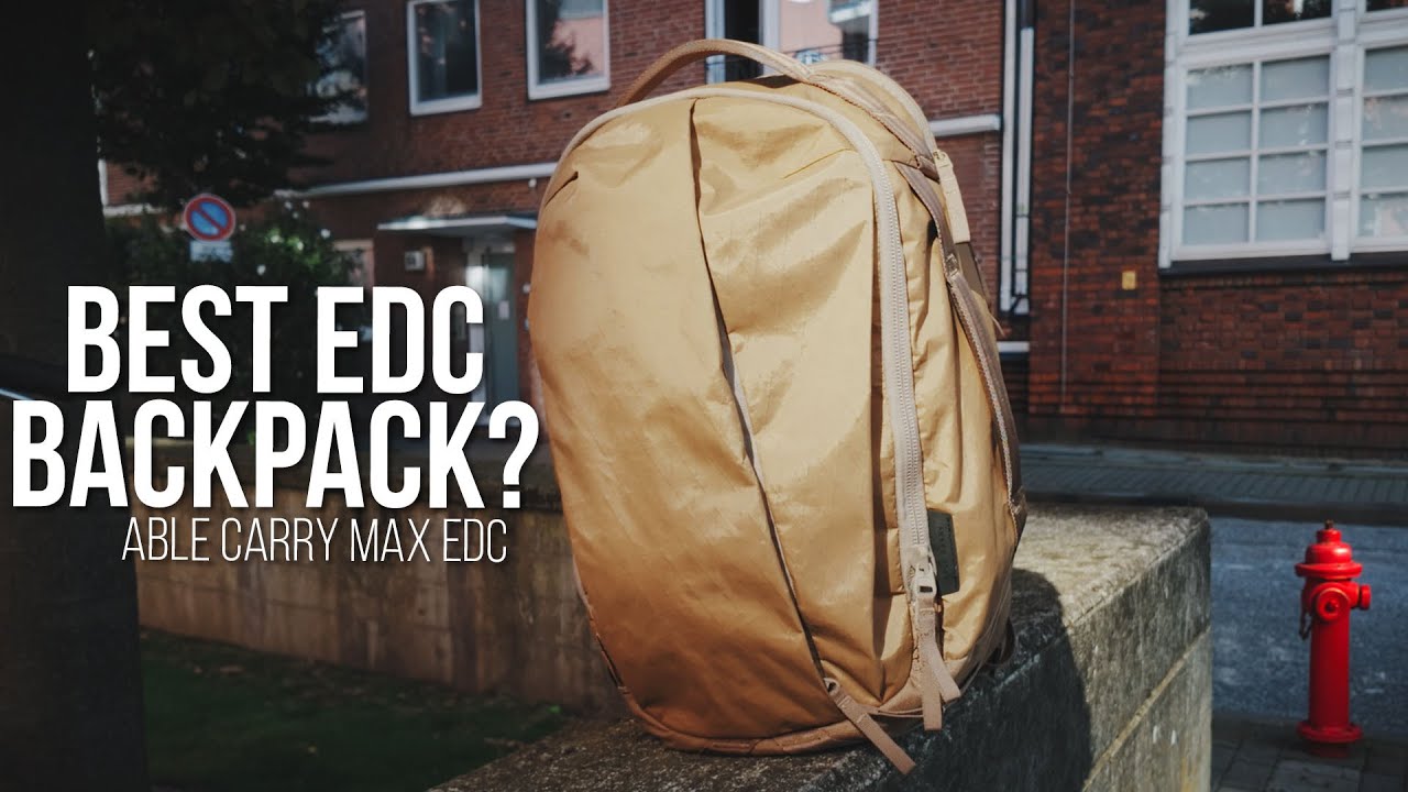 The EDC bag to rule them all? Able Carry Max EDC review - YouTube