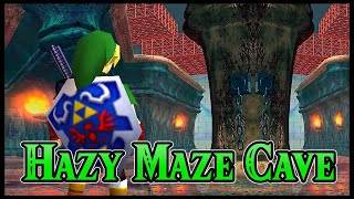 Zelda OoT in SM64 Hazy Maze Cave