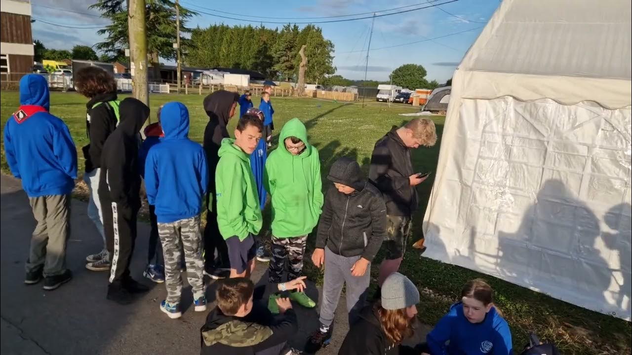 Scoutabout 2022 - 6am Kayak queue - YouTube