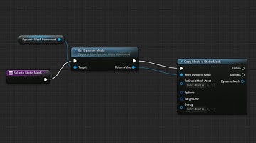 UE5 Geometry Script - Bake To Static Mesh