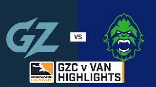 HIGHLIGHTS Guangzhou Charge vs. Vancouver Titans | Stage 1 | Week 5 | Day 2 | Overwatch League